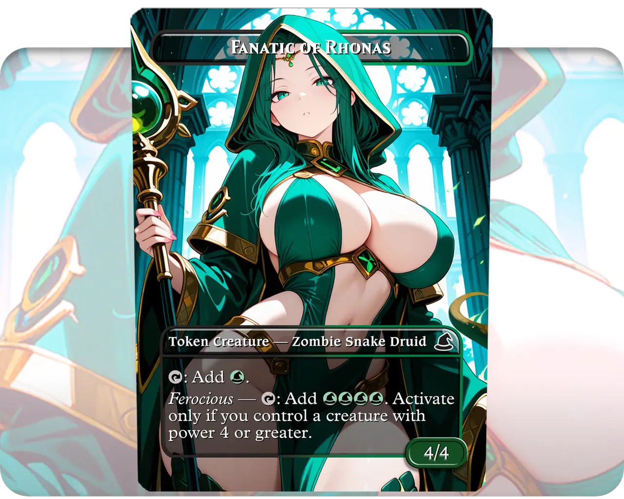 Fanatic of Rhonas (Token)