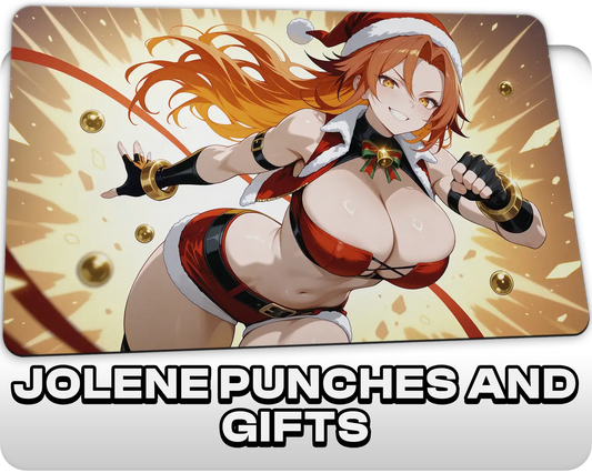 Jolene Punches And Gifts | ProxyWaifus Playmat | 14x24" / 35x60cm