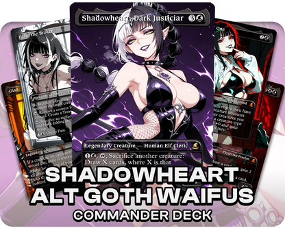 Shadowheart, Dark Justiciar | Alt Goth Waifus | Commander Deck