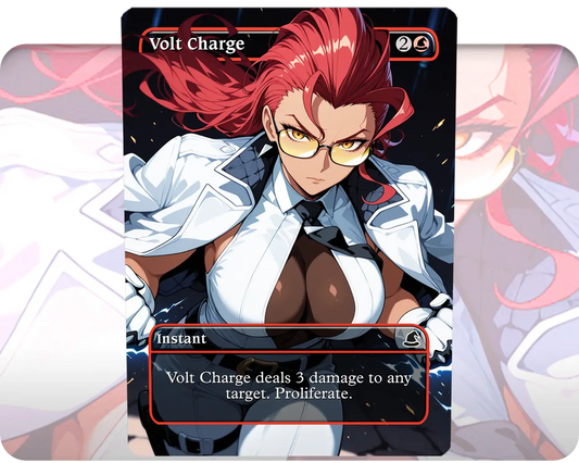 Crimson Viper (Street Fighter) - Volt Charge