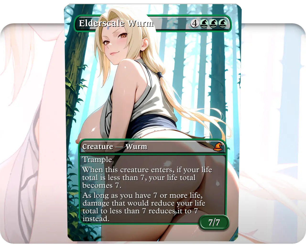 Tsunade (Naruto) - Elderscale Wurm (NSFW)