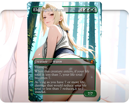 Tsunade (Naruto) - Elderscale Wurm (NSFW)