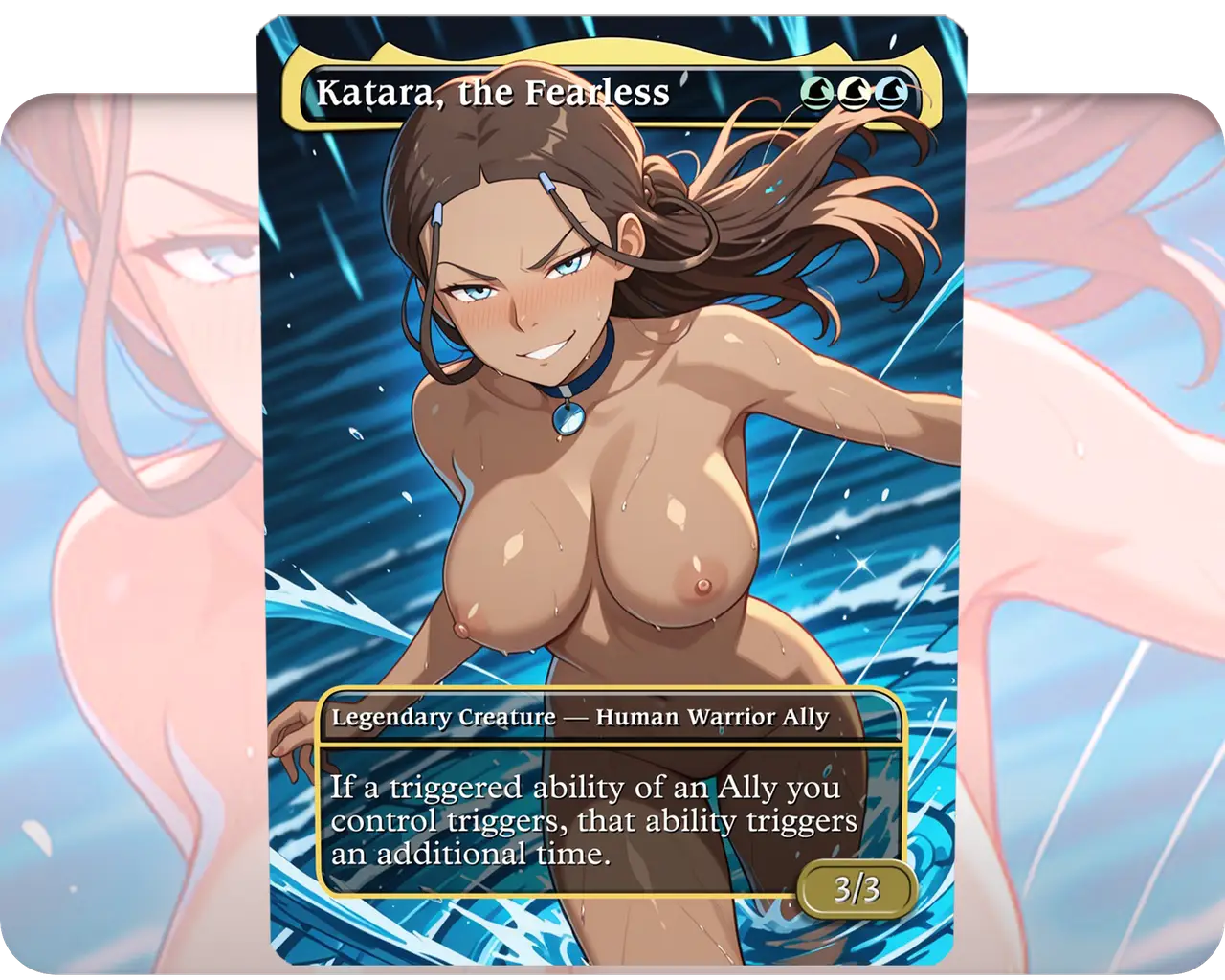 Katara, the Fearless (Adult Version) (NSFW)