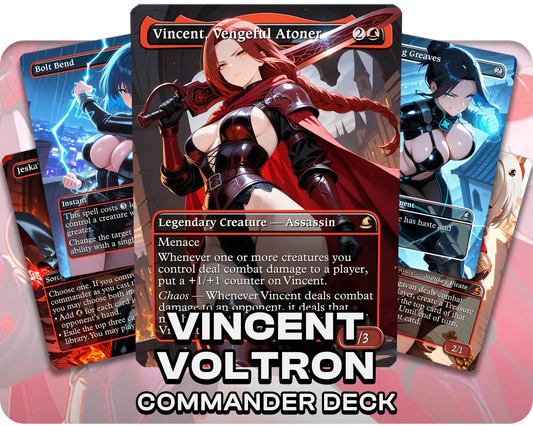 Vincent Voltron | Assassin Waifus Theme | Commander Deck