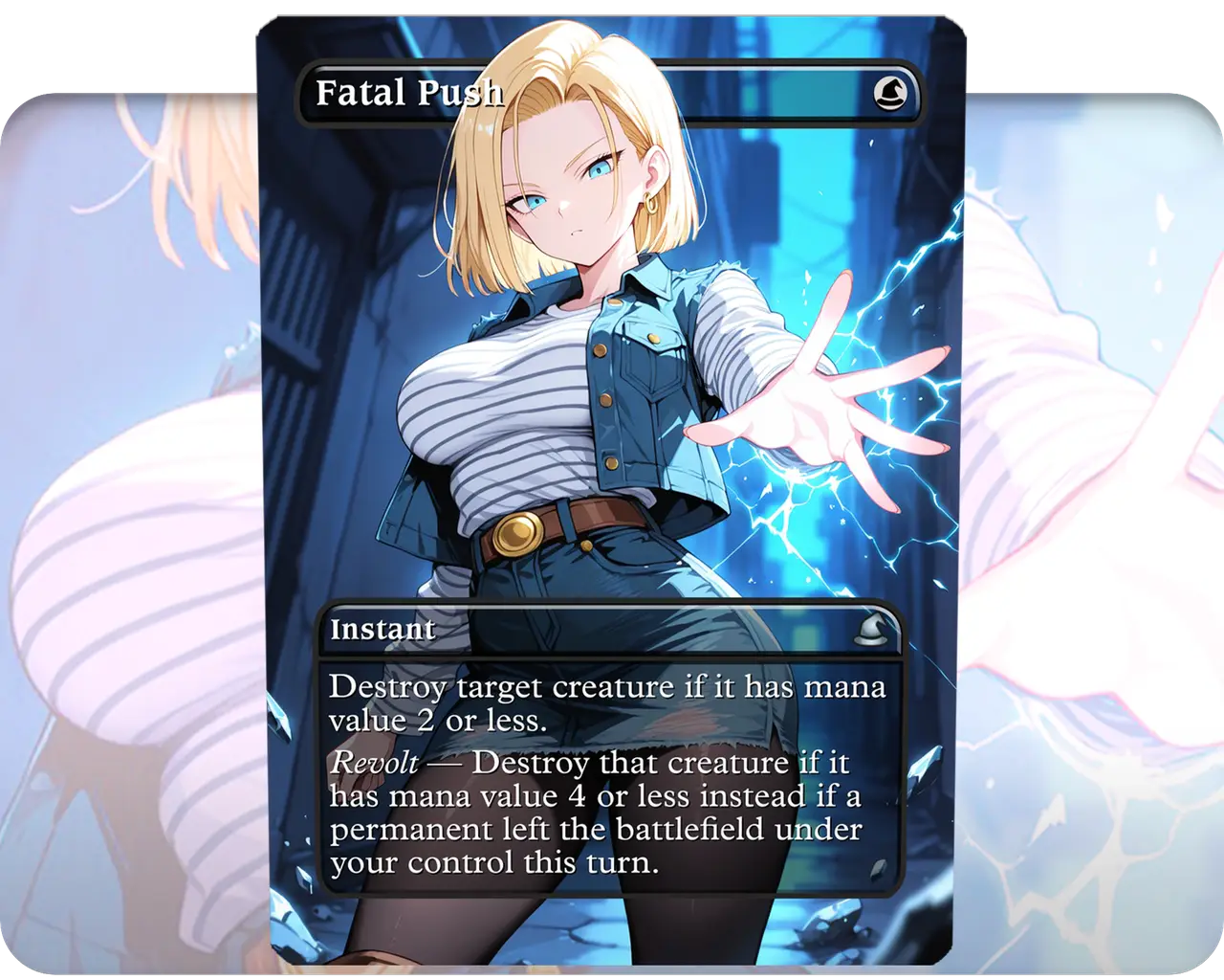 Android 18 (DBZ) - Fatal Push