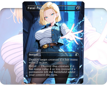 Android 18 (DBZ) - Fatal Push