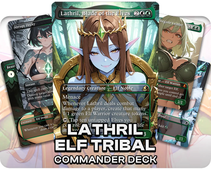 Lathril Elf Tribal | Elves Waifus Theme | Commander Deck