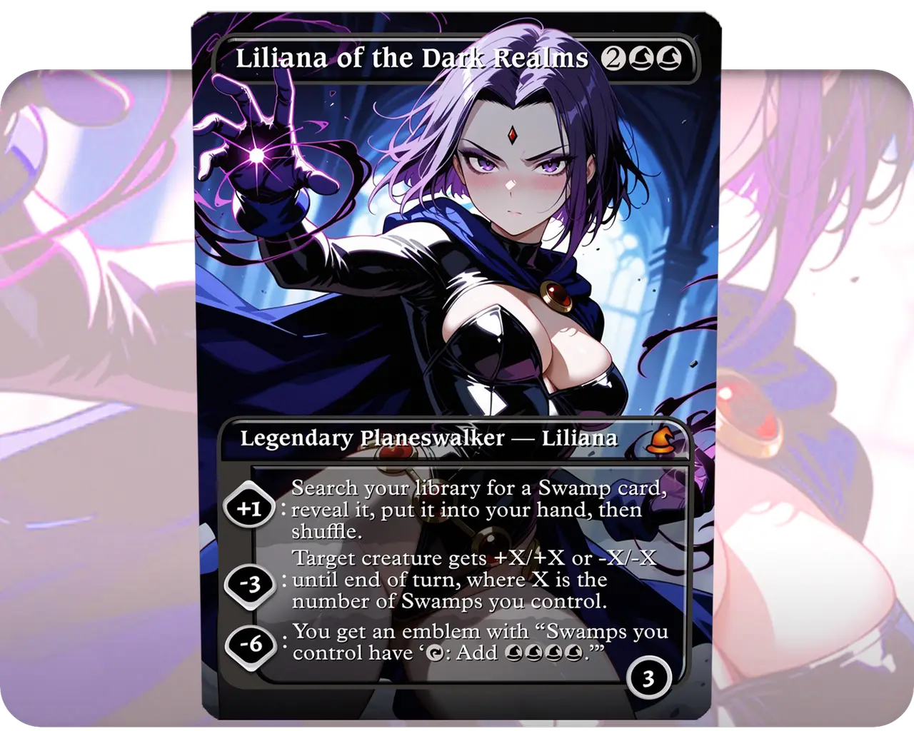 Adult Raven (DC Titans) - Liliana of the Dark Realms