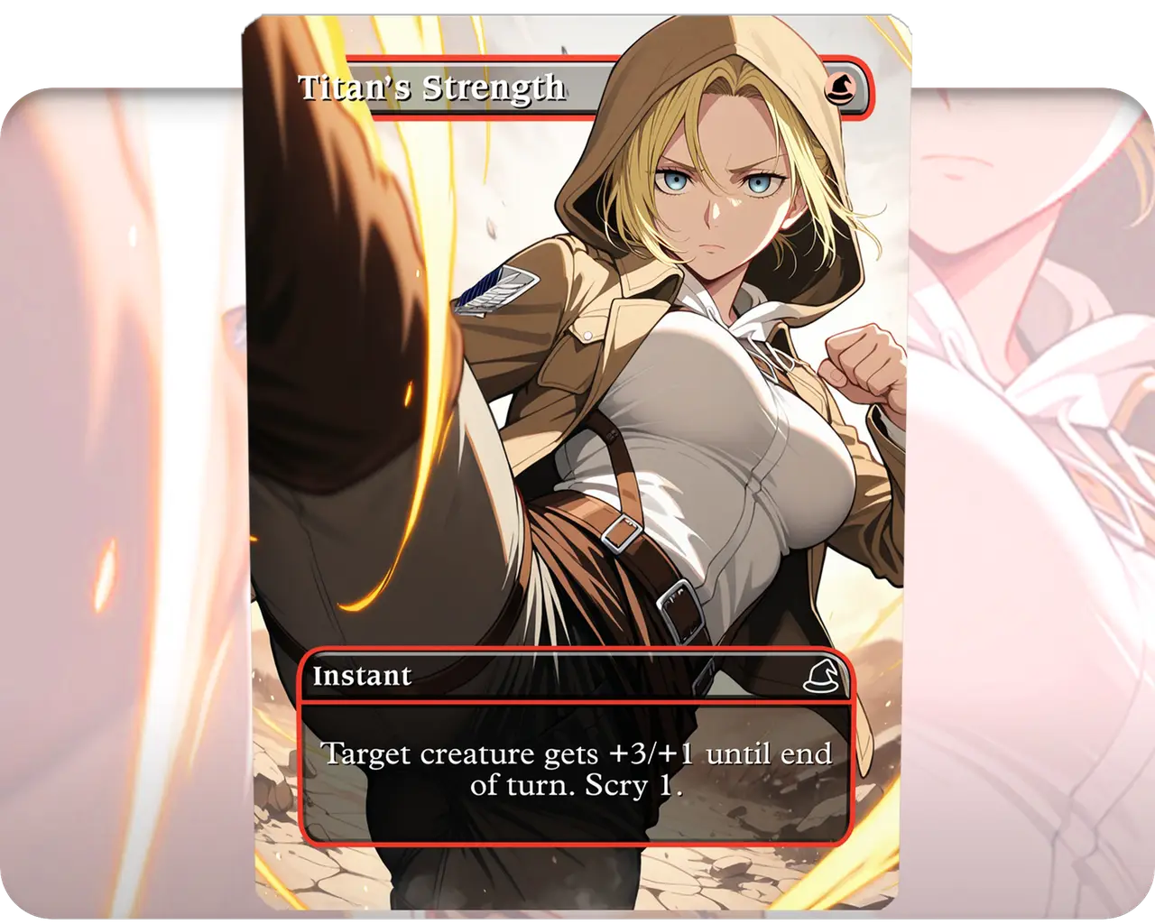 Annie Leonhart (AOT) - Titan's Strength
