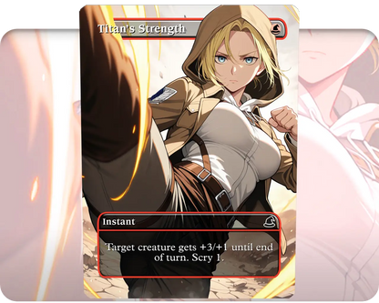 Annie Leonhart (AOT) - Titan's Strength