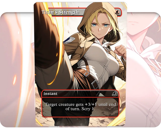 Annie Leonhart (AOT) - Titan's Strength
