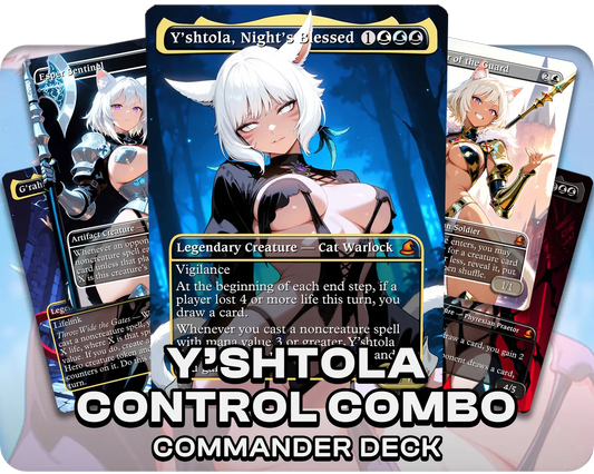 Y'shtola Control Combo | Cat Waifus Theme | Commander Deck
