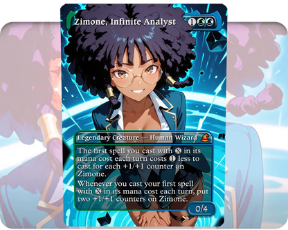 Zimone, Infinite Analyst