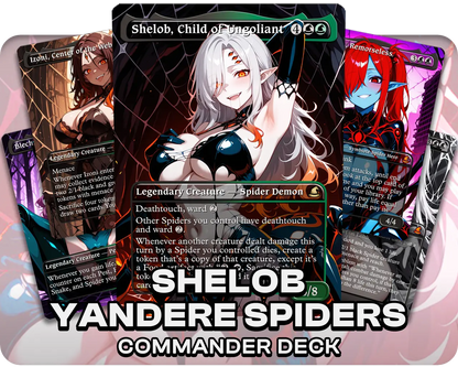 Shelob, Child of Ungoliant | Yandere Spider Waifus | Commander Deck