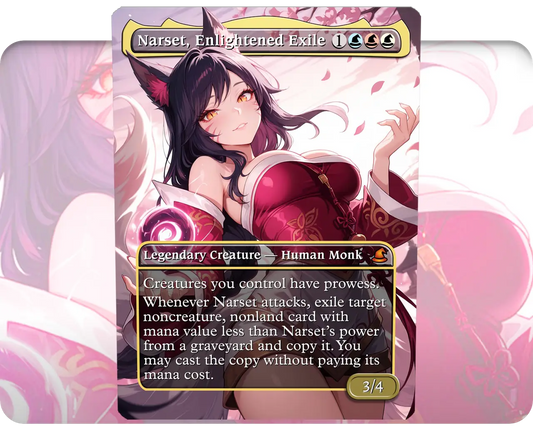 Ahri (League of legends) - Narset, Enlightened Exile