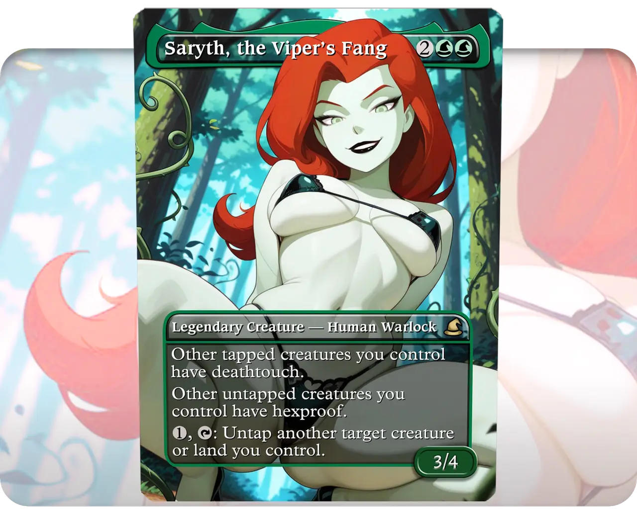 Poison Ivy (DC) - Saryth, the Viper's Fang