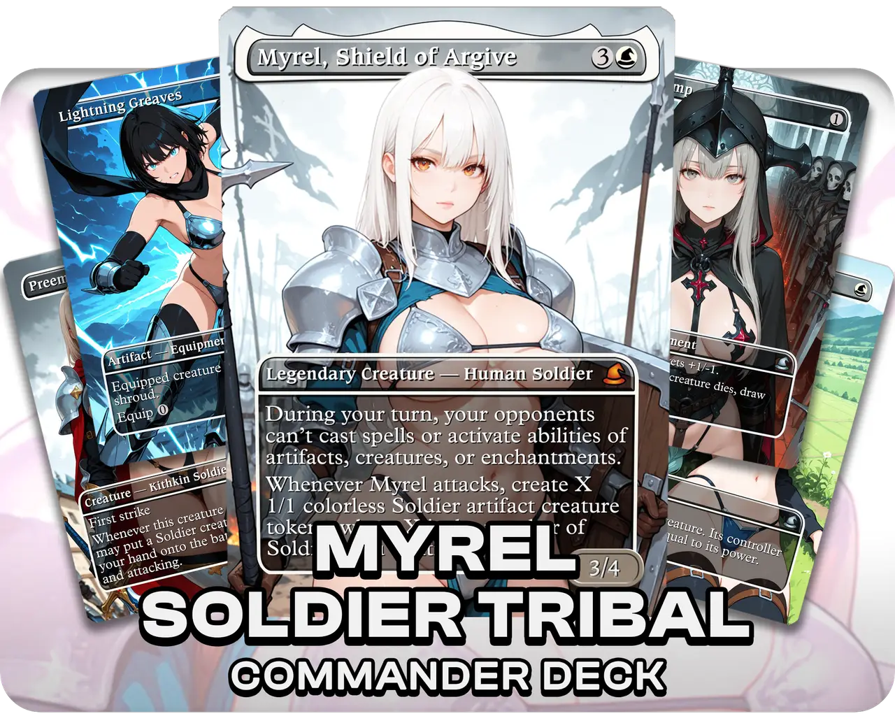 Myrel Soldier Tribal | Warrior Waifus Theme | Commander Deck