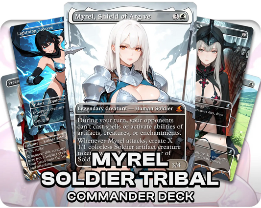 Myrel Soldier Tribal | Warrior Waifus Theme | Commander Deck