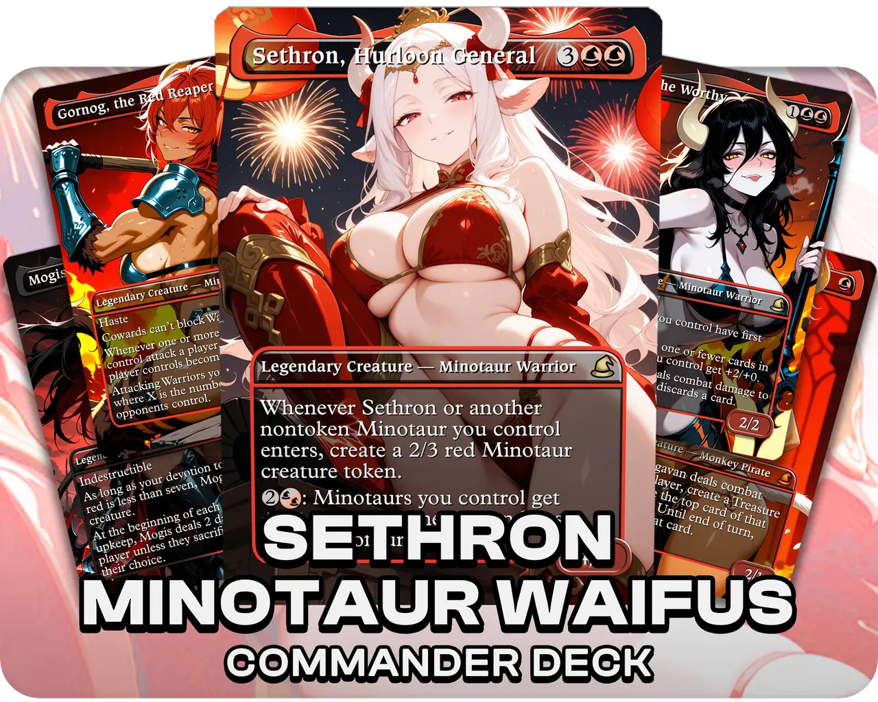 Sethron, Hurloon General | Minotaur Waifus | Commander Deck