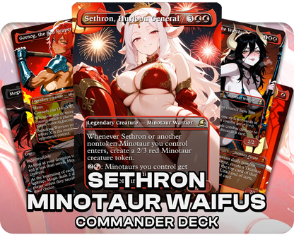 Sethron, Hurloon General | Minotaur Waifus | Commander Deck