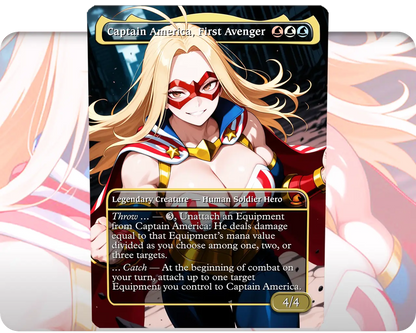 Cathleen Bate (Star and Stripe) - Captain America, First Avenger