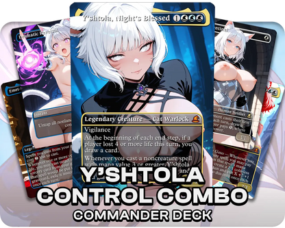 Y'shtola Control Combo | 18+ NSFW | Cat Waifus Theme | Commander Deck