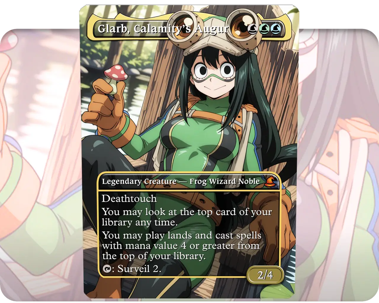 Tsuyu Asui (MHA) - Glarb, Calamity's Augur