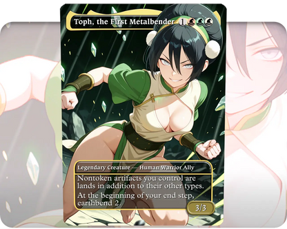 Toph, the First Metalbender (Adult Version)