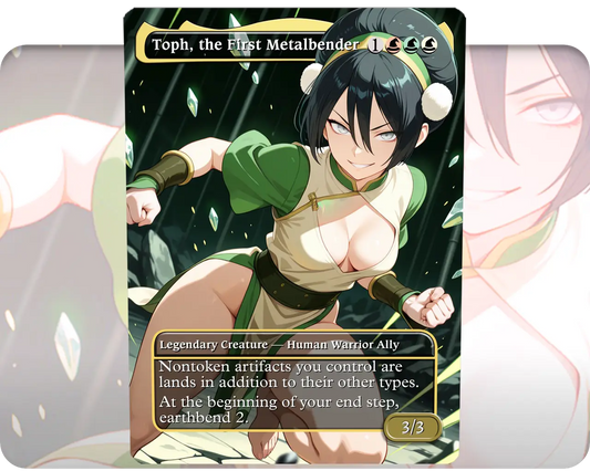 Toph, the First Metalbender (Adult Version)