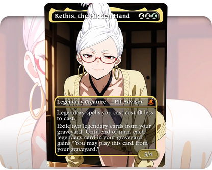 Seiko Ayase (dandadan) - Kethis, the Hidden Hand