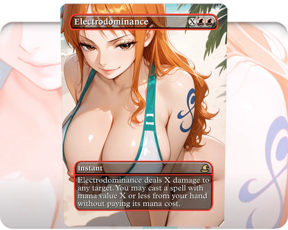 Nami (One Piece) - Electrodominance (NSFW)