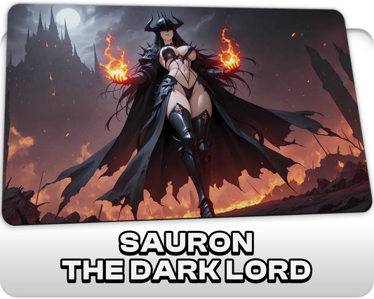 Sauron, the Dark Lord | ProxyWaifus Playmat | 14x24" / 35x60cm