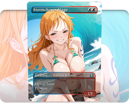 Nami (One Piece) - Stormchaser Mage (NSFW)