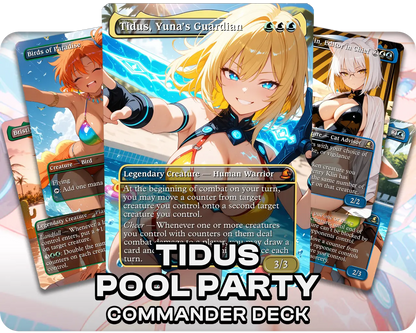 Tidus Pool Party | Swimsuit Waifus | Commander Deck