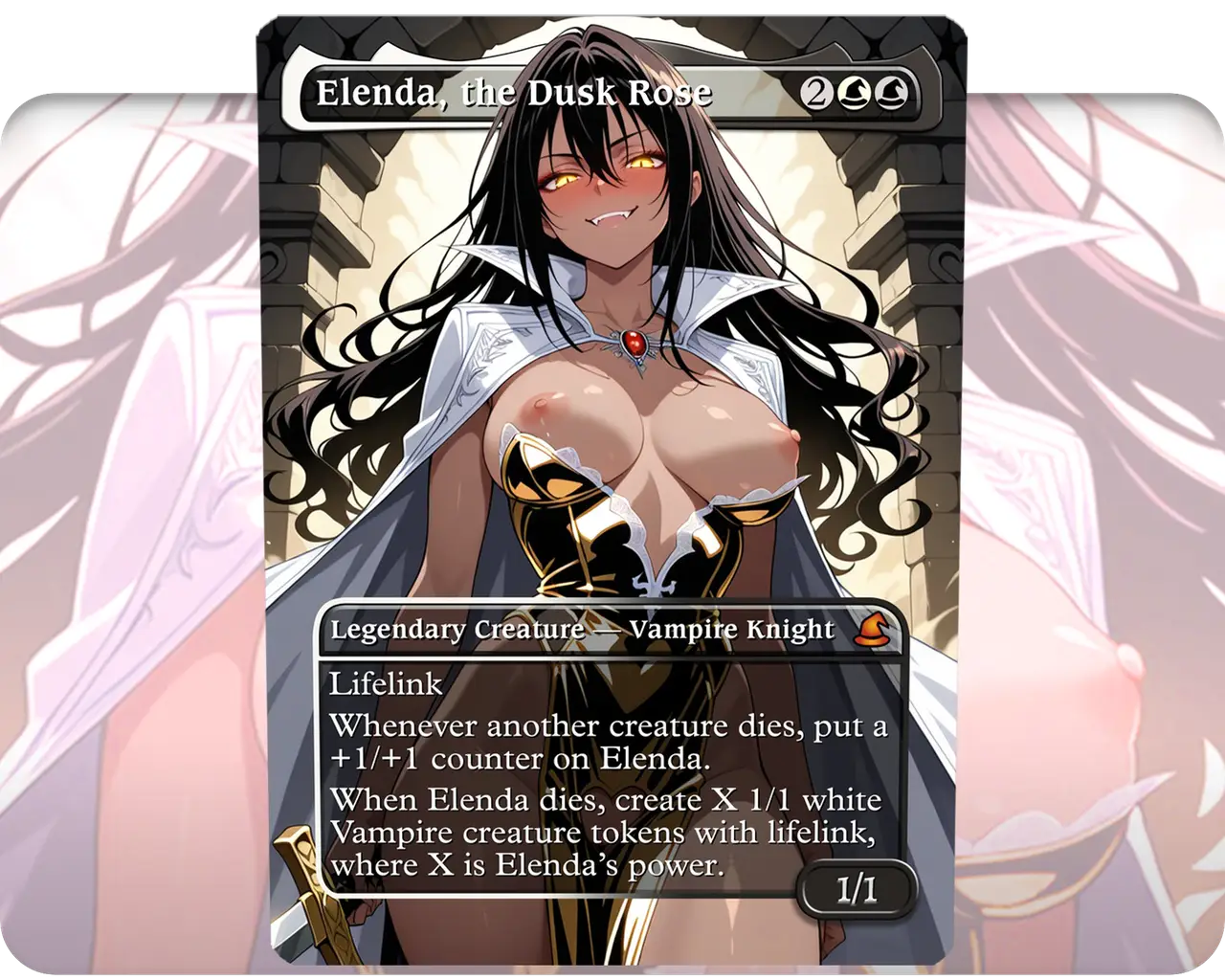 Elenda, the Dusk Rose (NSFW)