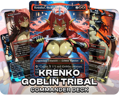 Krenko Goblin Tribal | Goblin Waifus | Commander Deck