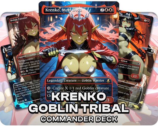 Krenko Goblin Tribal | Goblin Waifus | Commander Deck
