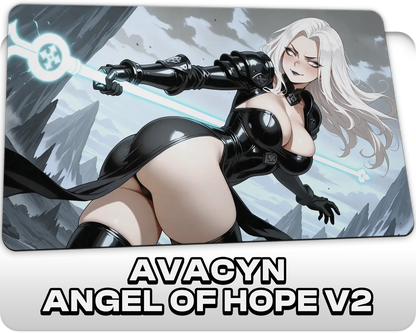 Avacyn, Angel of Hope v2 | ProxyWaifus Playmat | 14x24" / 35x60cm
