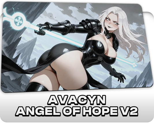 Avacyn, Angel of Hope v2 | ProxyWaifus Playmat | 14x24" / 35x60cm