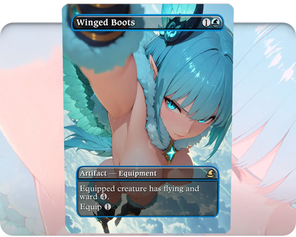Winged Boots (NSFW)
