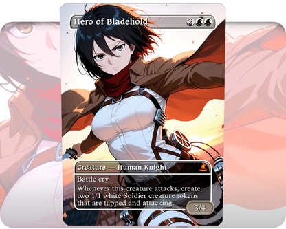 Mikasa Ackerman (AOT) - Hero of Bladehold