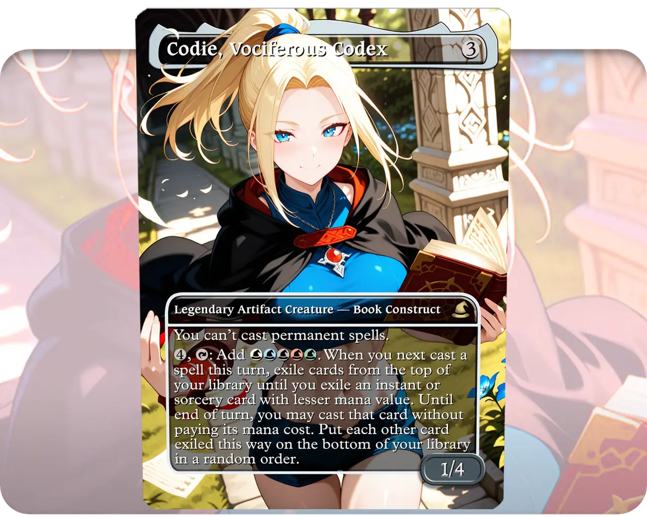 Tara Grimface (Lost Kingdoms) - Codie, Vociferous Codex