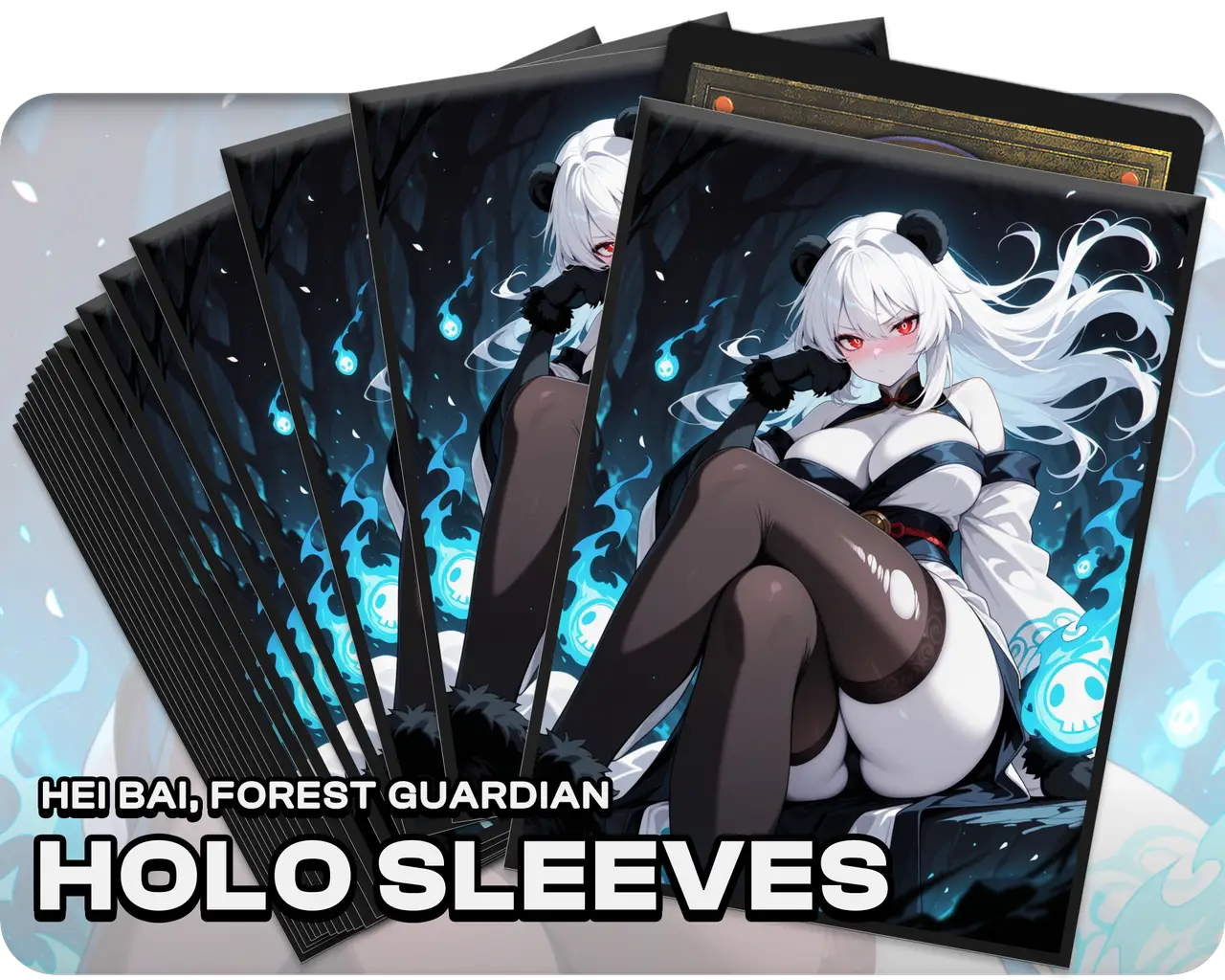Hei Bai, Forest Guardian (100x Holo Sleeves)