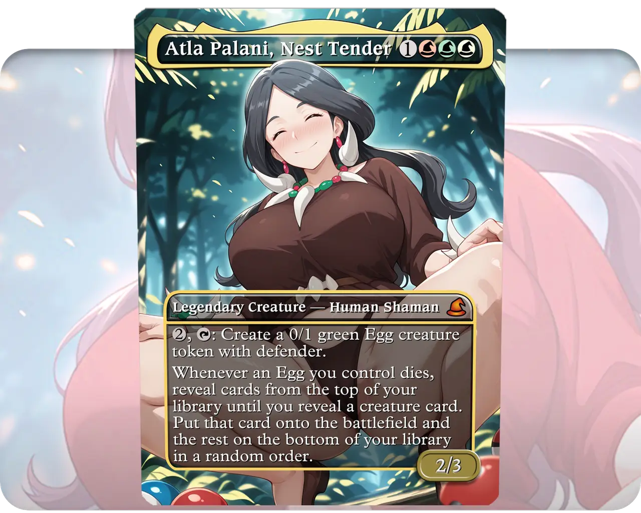 Drasna (Pokemon) - Atla Palani, Nest Tender