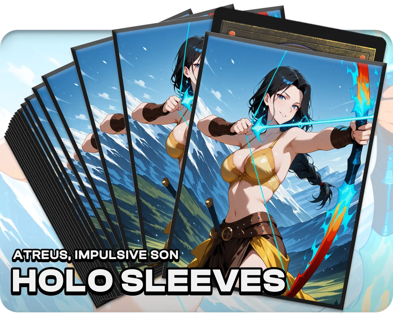 Atreus, Impulsive Son (100x Holo Sleeves)