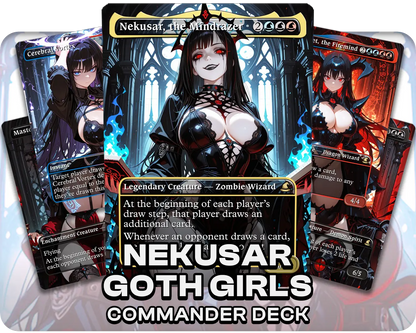 Nekusar Wheel | Goth Waifus Theme | Commander Deck