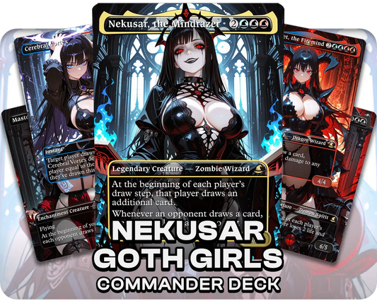 Nekusar Wheel | Goth Waifus Theme | Commander Deck