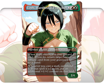 Toph, Hardheaded Teacher (Adult Version) (NSFW)