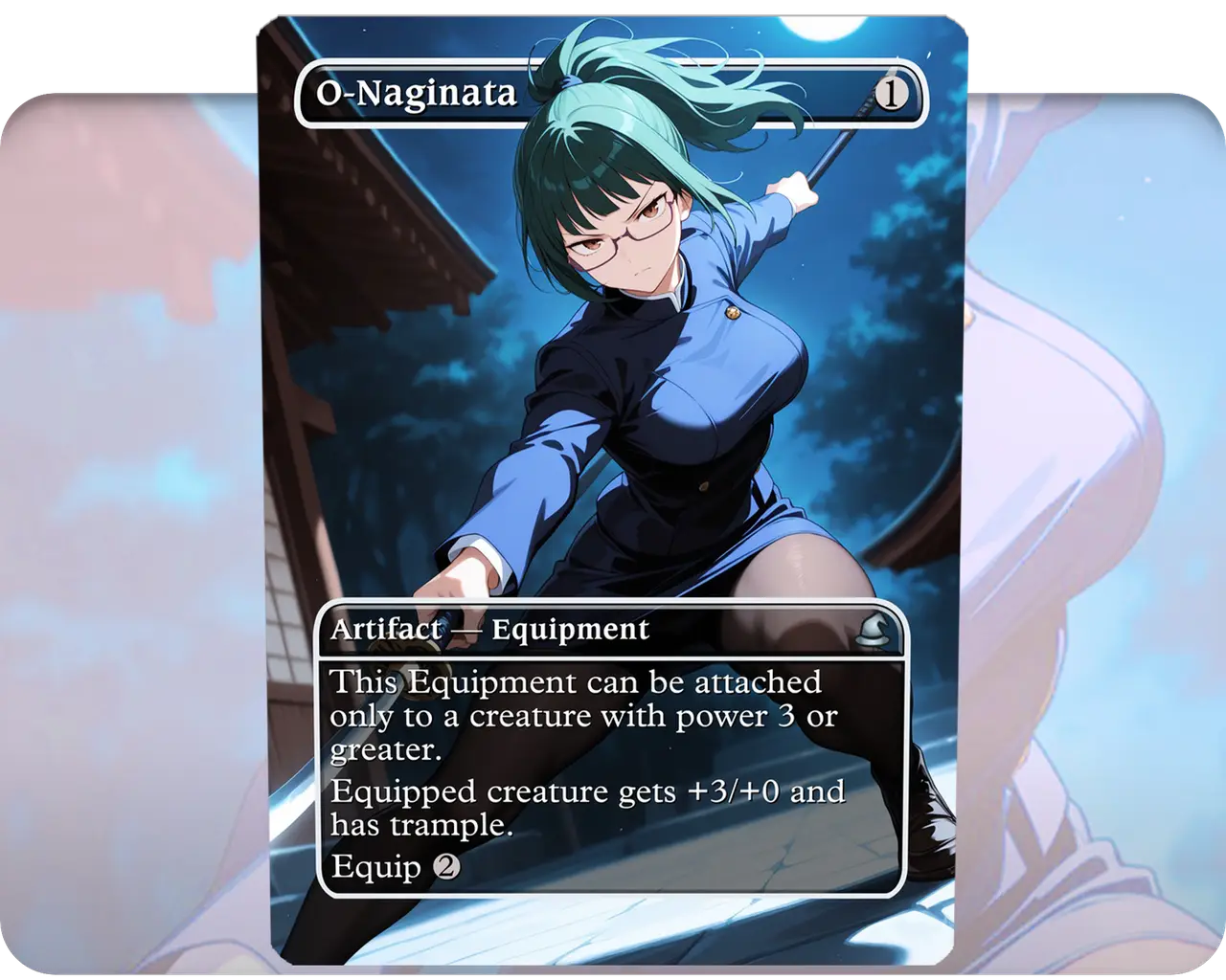 Maki (Jujutsu Kaisen) - O-Naginata