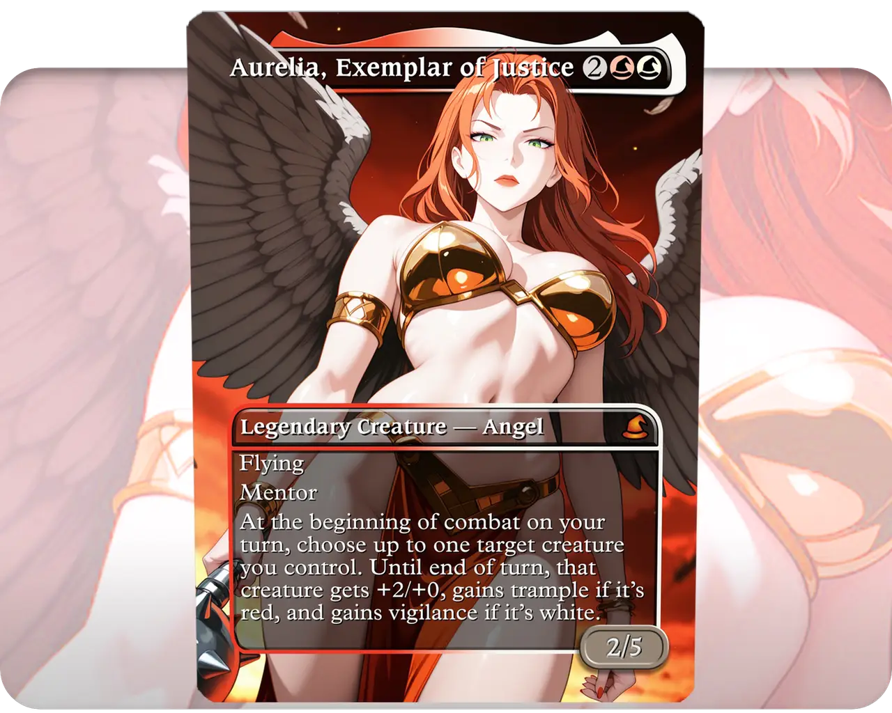 Hawkgirl - Aurelia, Exemplar of Justice